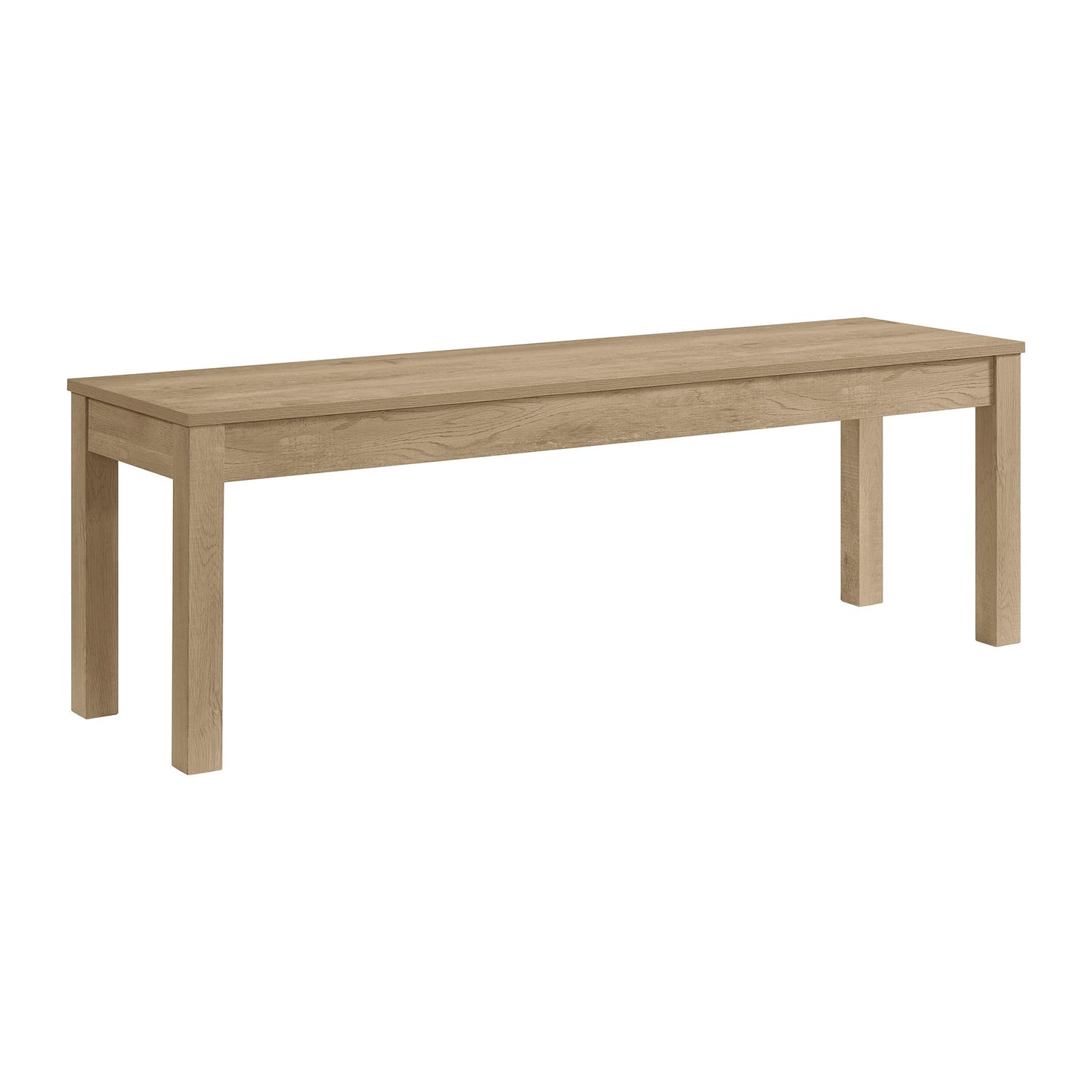 Eleanor Dining Bench in Brown