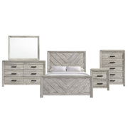Eleanor Full Panel 5PC Bedroom Set in White