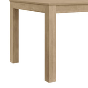 Eleanor 6PC Standard Height Dining Set in Brown-Table, Four Chairs & Bench