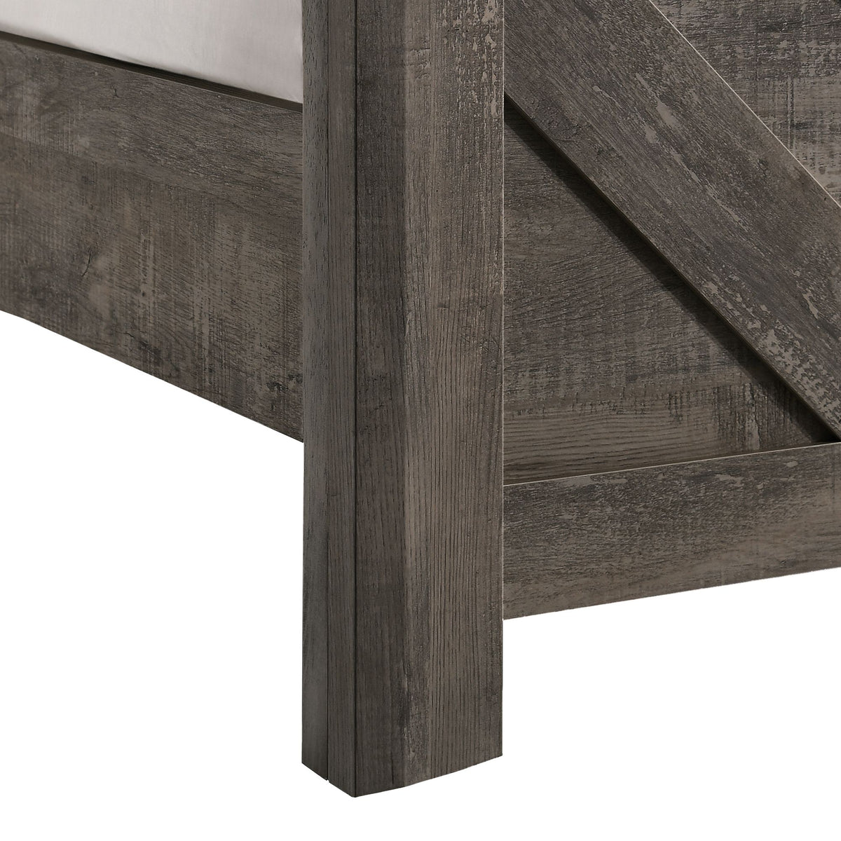 Eleanor Full Panel 3PC Bedroom Set in Mocha Grey