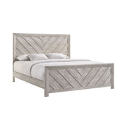 Ellen King Panel 5Pc Bedroom Set In White