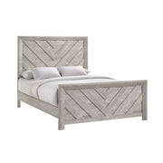 Ellen Queen Panel 5Pc Bedroom Set In White