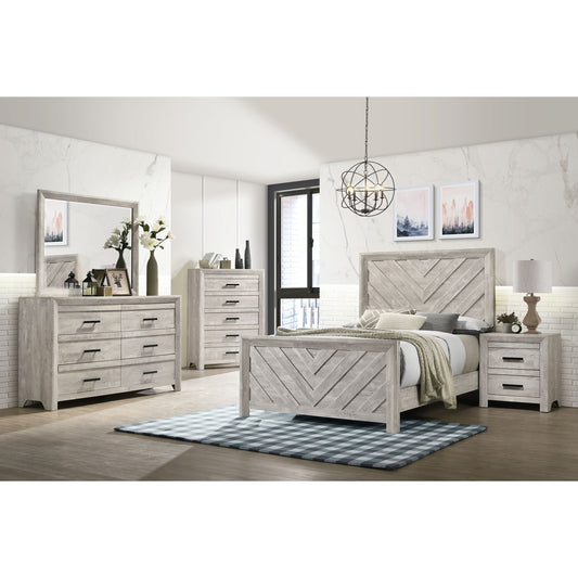Ellen Full Bed White