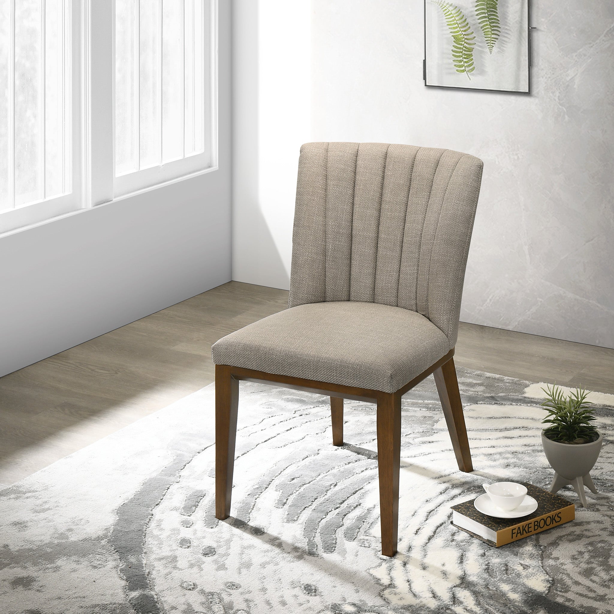 Ashcroft Imports Elmwood Dining Chair - Thumbnail 3
