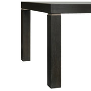 Elodie 8PC Counter Height Dining Set in Charcoal-Table, Six Chairs & Bench