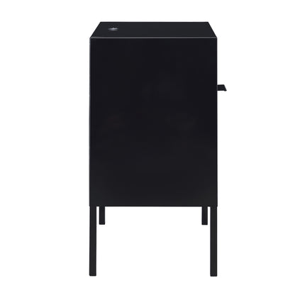 Ember Nightstand (C-1094) BLACK NIGHTSTAND W/ USB