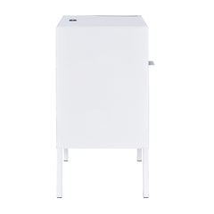 Ember Nightstand (C-1094) WHITE NIGHTSTAND W/ USB