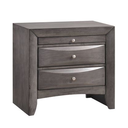Emily Nightstand Grey