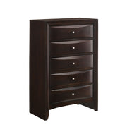 Emily Chest Espresso Color 5Dr