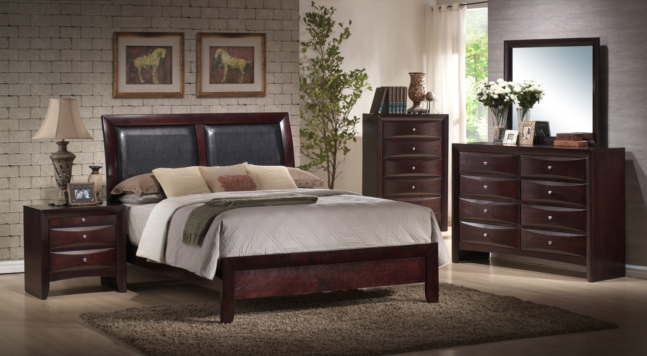 Emily Chest Espresso Color 5Dr