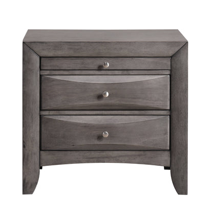 Emily Nightstand Grey