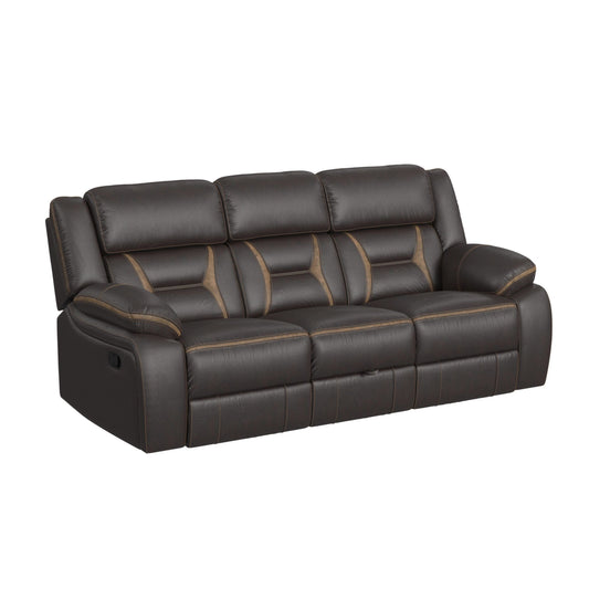 Engage 2PC Living Room Set in Corral Dark Chocolate-Sofa & Loveseat