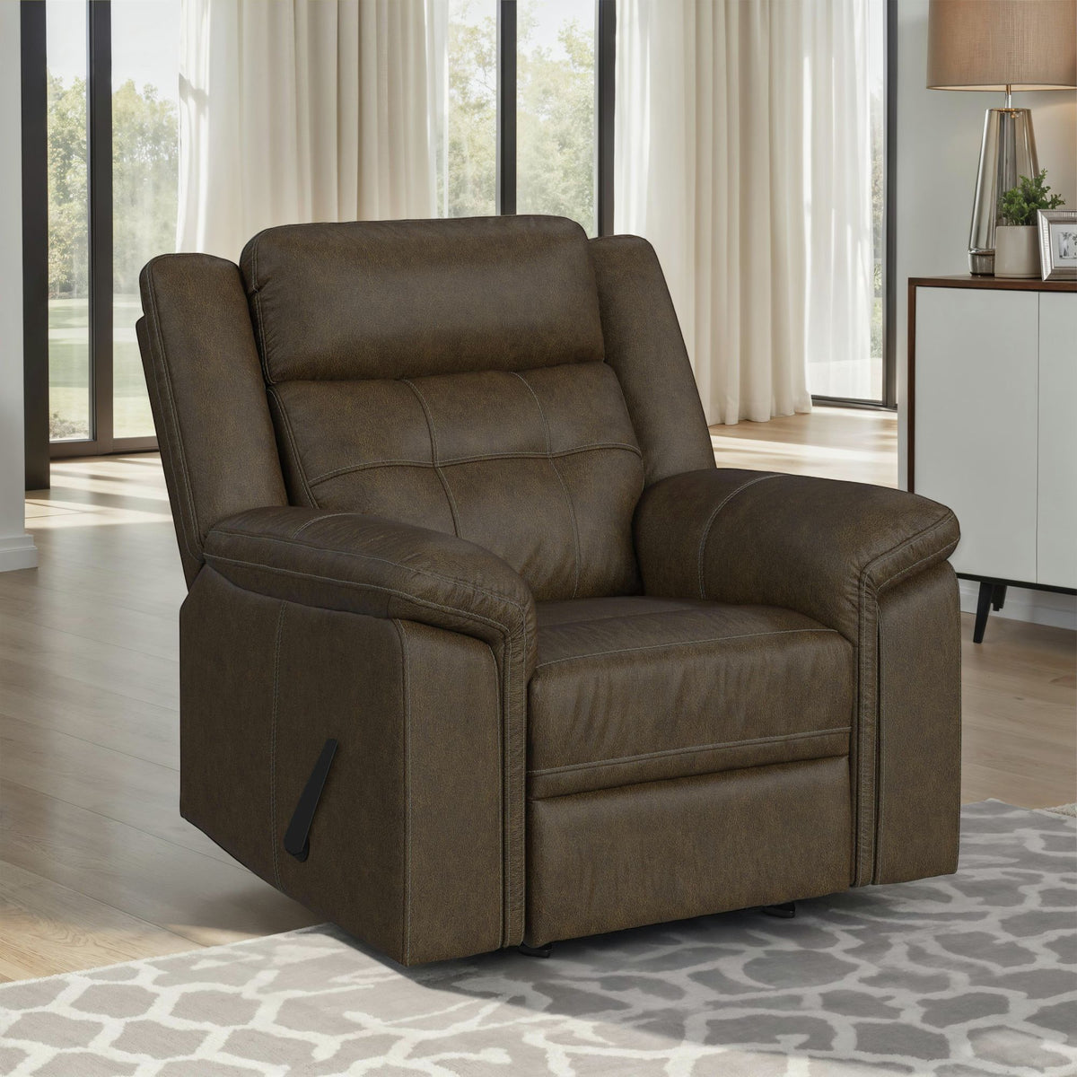 Epic Rocker Recliner In Vine Chestnut