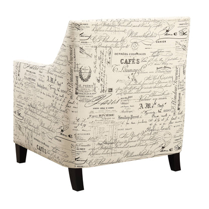 Erica 497 Chair W/Chrome Nails French Script (ISTA 3)
