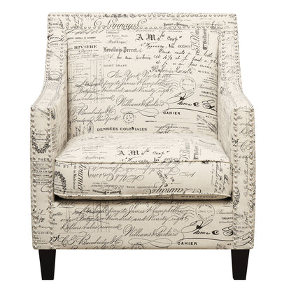 Erica 497 Chair W/Chrome Nails French Script (ISTA 3)