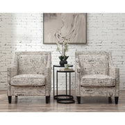 Erica 497 Chair W/Chrome Nails French Script (ISTA 3)