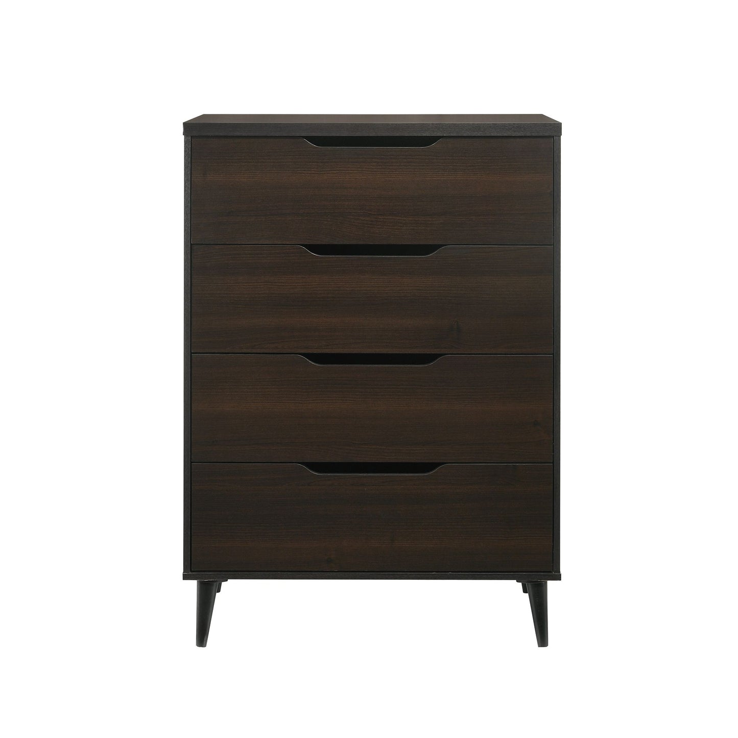 Ernesto 4-Drawer Chest with Interlock in Espresso (3A Packing)