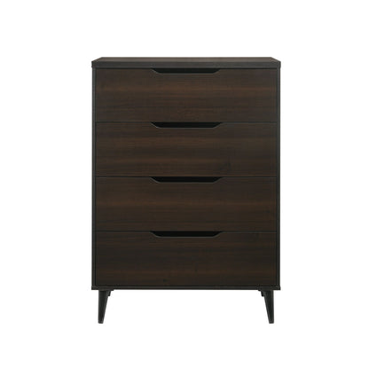 Ernesto 4-Drawer Chest with Interlock in Espresso (3A Packing)