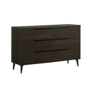 Ernesto 6-Drawer Dresser with Interlock in Espresso (3A Packing)