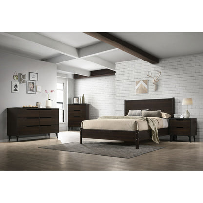 Ernesto 6-Drawer Dresser with Interlock in Espresso (3A Packing)