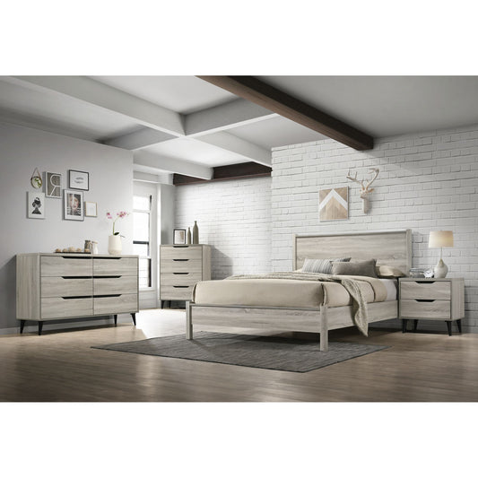 Ernesto 4-Drawer Chest with Interlock in Grey (3A Packing)
