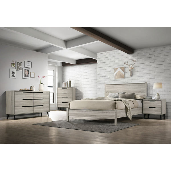 Ernesto 4-Drawer Chest with Interlock in Grey (3A Packing)