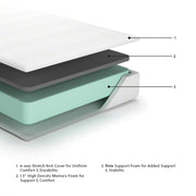 10 Inch Chime Memory Foam King Mattress