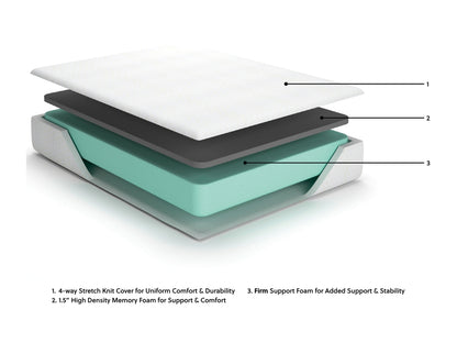 10 Inch Chime Memory Foam King Mattress