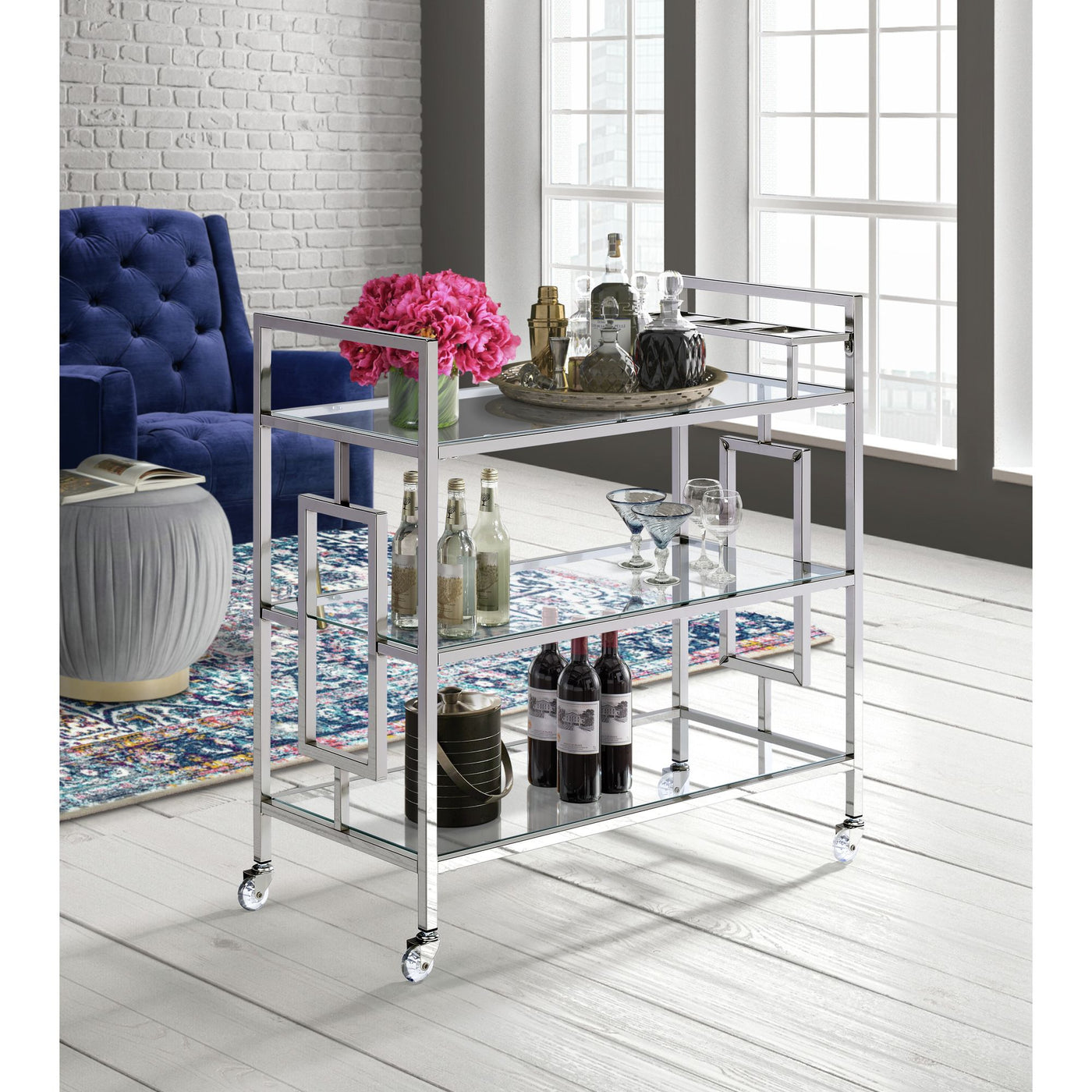Ezra Serving Cart 3A Packing