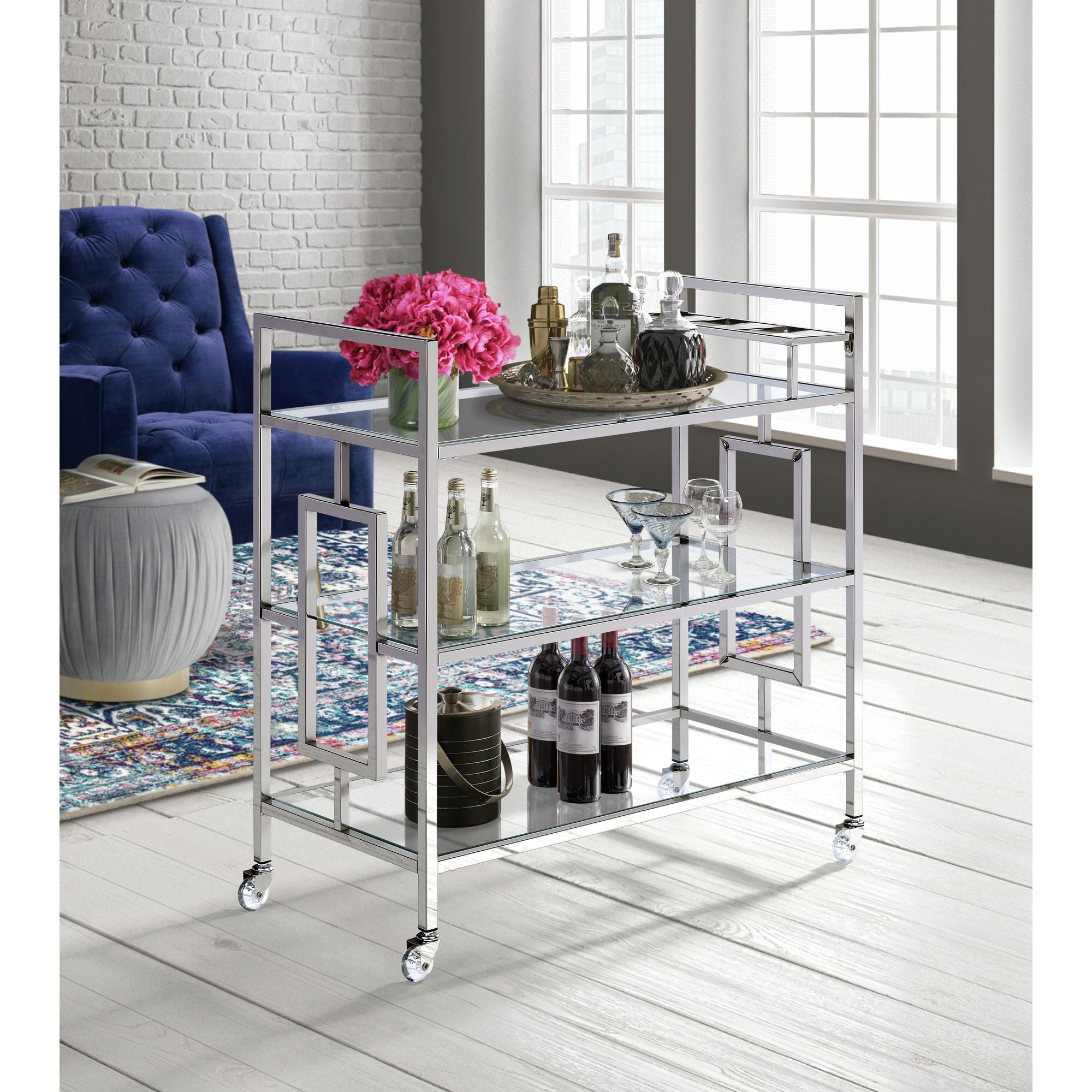 Ezra Serving Cart 3A Packing