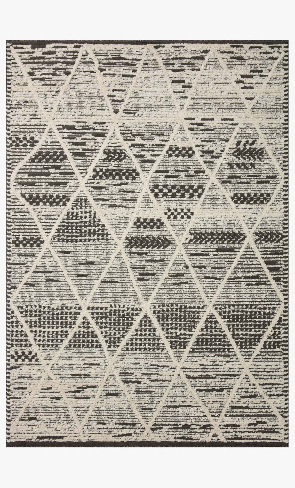 FAB-03 CHARCOAL / IVORY