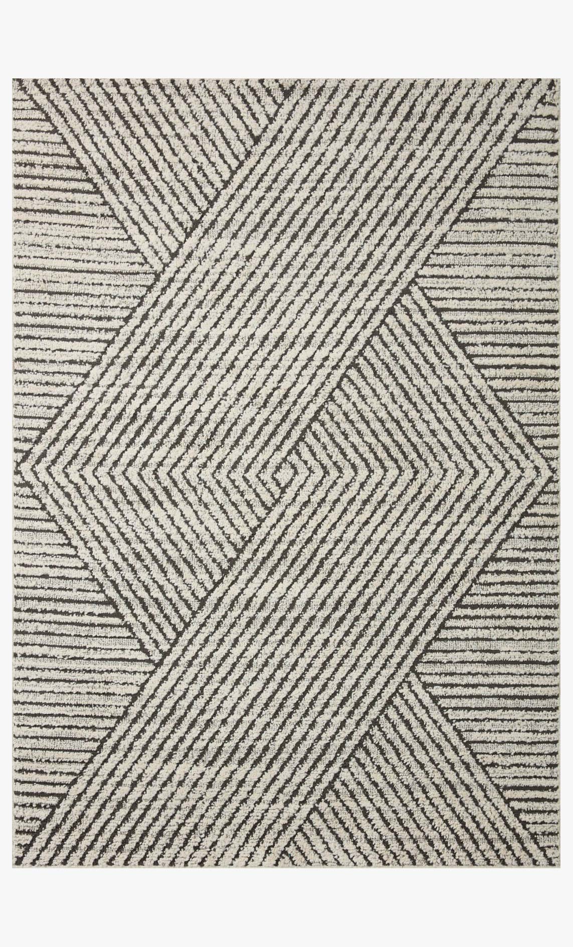 Loloi Fabian FAB-06 Carbón/Marfil