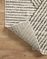 FAB-06 CHARCOAL / IVORY