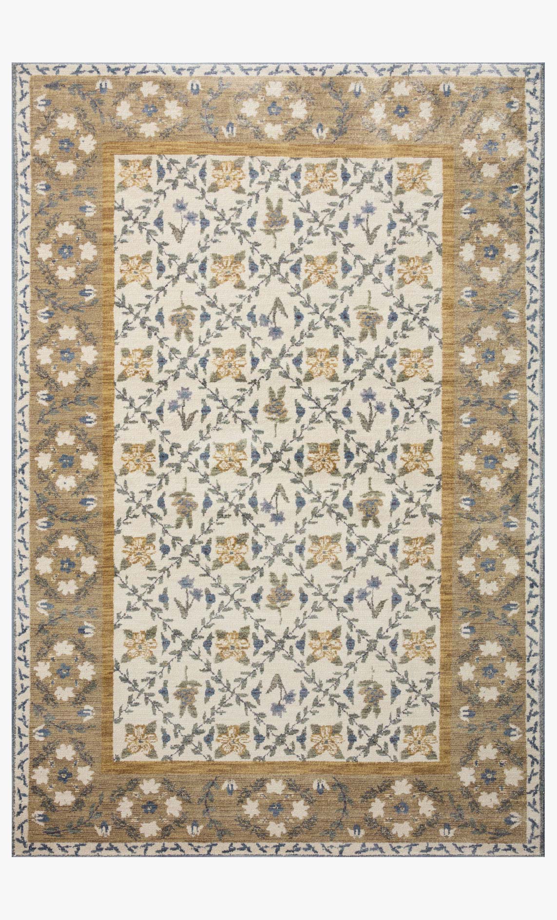 Rifle Paper Co. x Loloi Fiore FIO-03 Gold