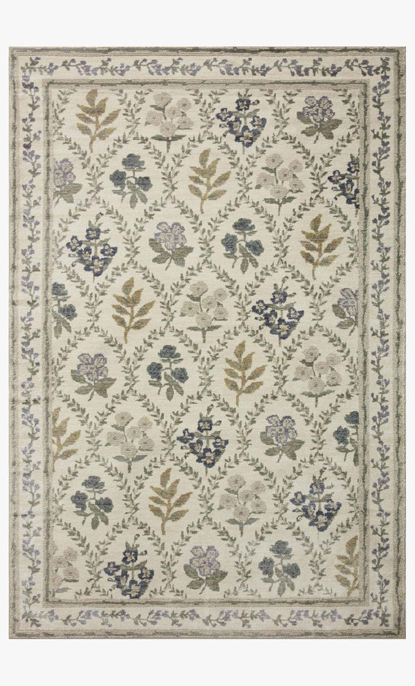 Rifle Paper Co. x Loloi Fiore FIO-04 Ivory