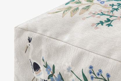 Rifle Paper Co. x Loloi Floor Pillows FPRP6001 Grey / Multi