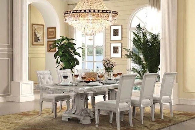 Stella Mia 7 Pc Dining Table Set