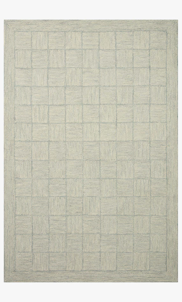 Chris Loves Julia x Loloi Francis FRA-03 Silver / Sky
