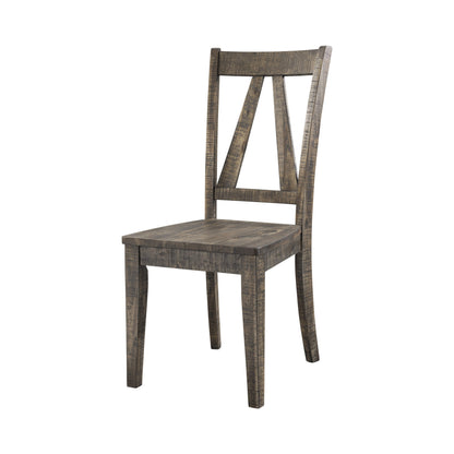 Finn 5PC Dining Set-Table & 4 Wooden Side Chairs