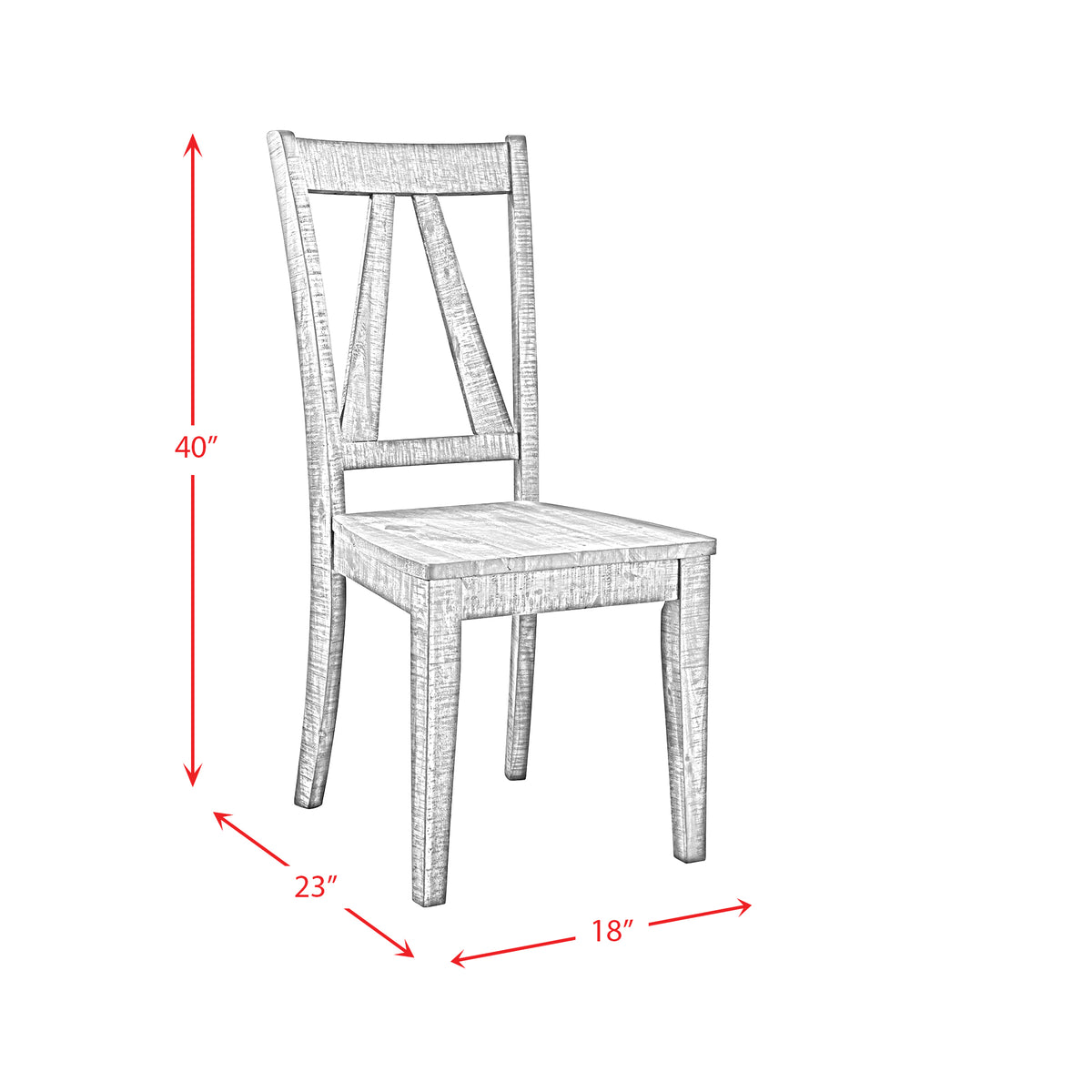 Finn Side Chair (2 Per Pack) (Set of 2)