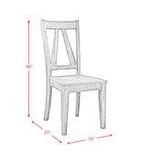Finn Side Chair (2 Per Pack) (Set of 2)