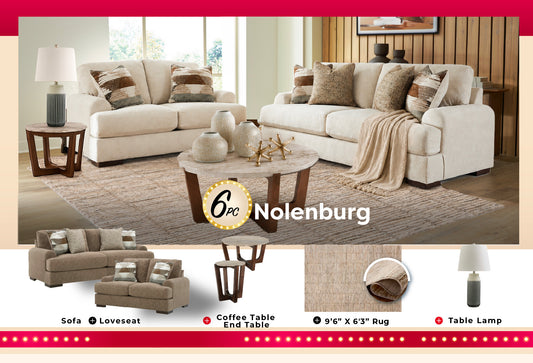 Nolenburg Living Room 6PC Package