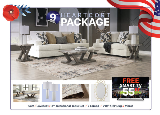 Heartcort Living Room Package