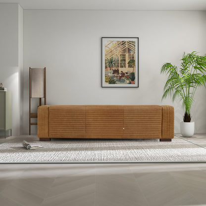 Sofá de cuero Foster Waxy Tan