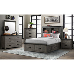 Wade Youth Full Platform Storage Bed