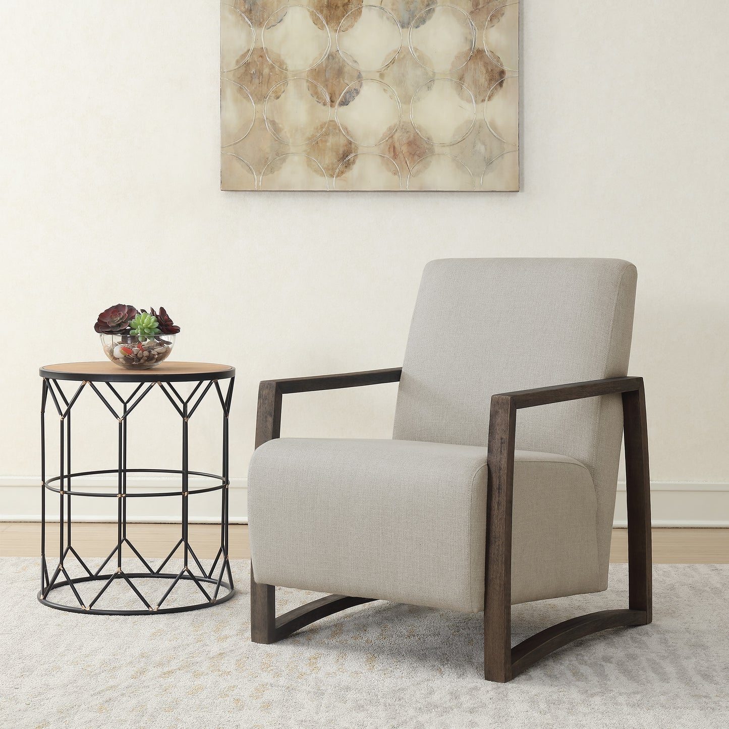 Furman Chair In Valencia Linen