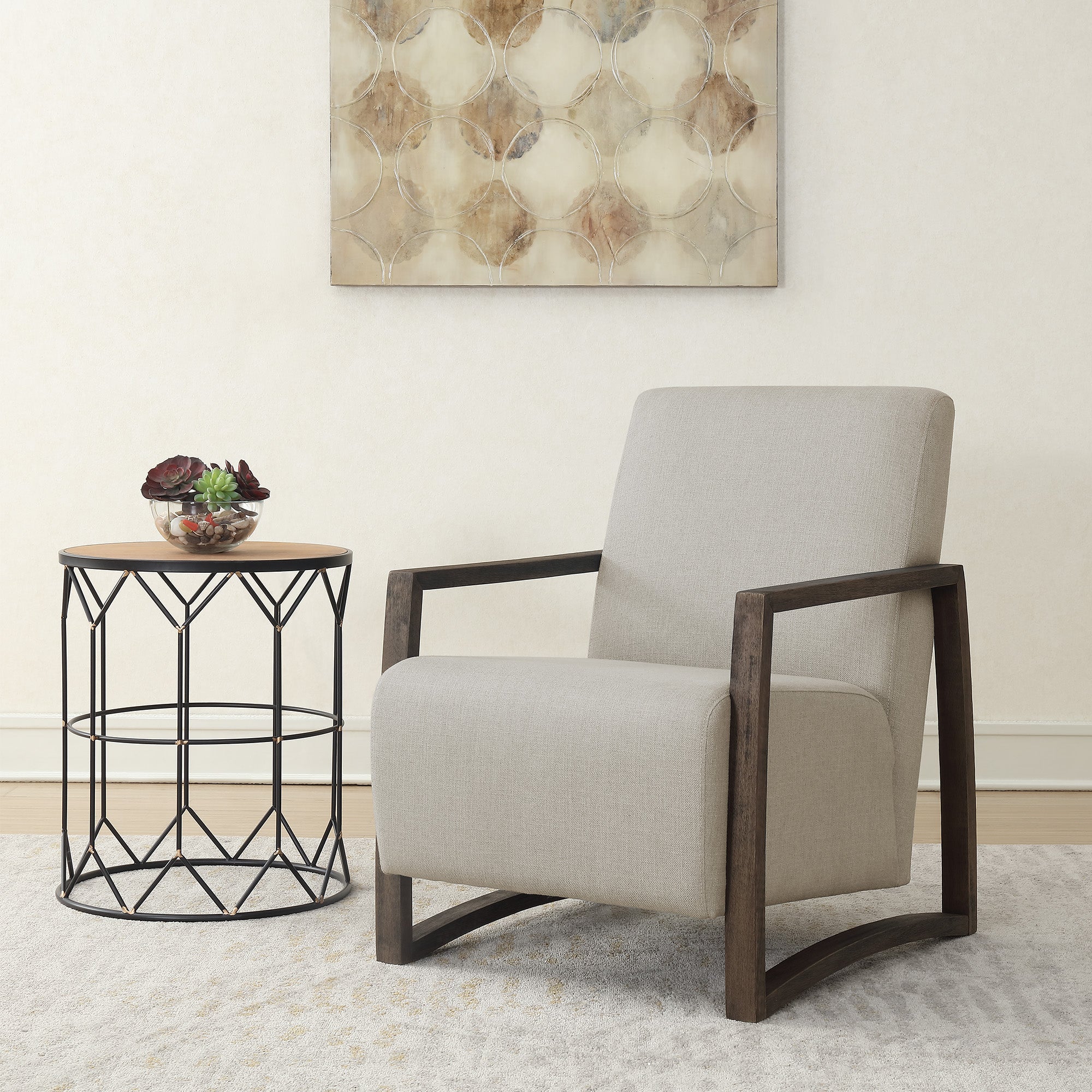 Furman Chair In Valencia Linen