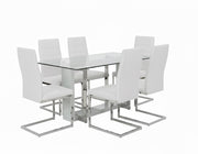 Olymplia Glass 7PC Dining Set