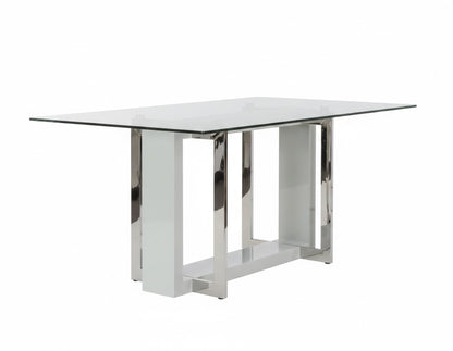Olympia Glass Dining Table