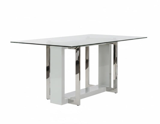 Olympia Glass Dining Table